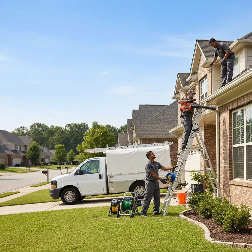 Home Gutter Service in Sweeny, TX near me